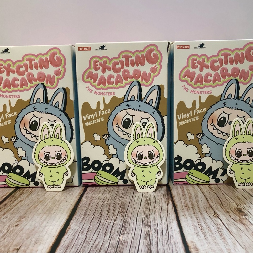 AUTHENTIC POP MART LABUBU The Monsters Macaron - Single